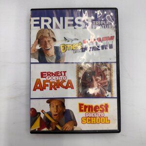 Ernest Triple Feature [DVD] Disc Tested, Working